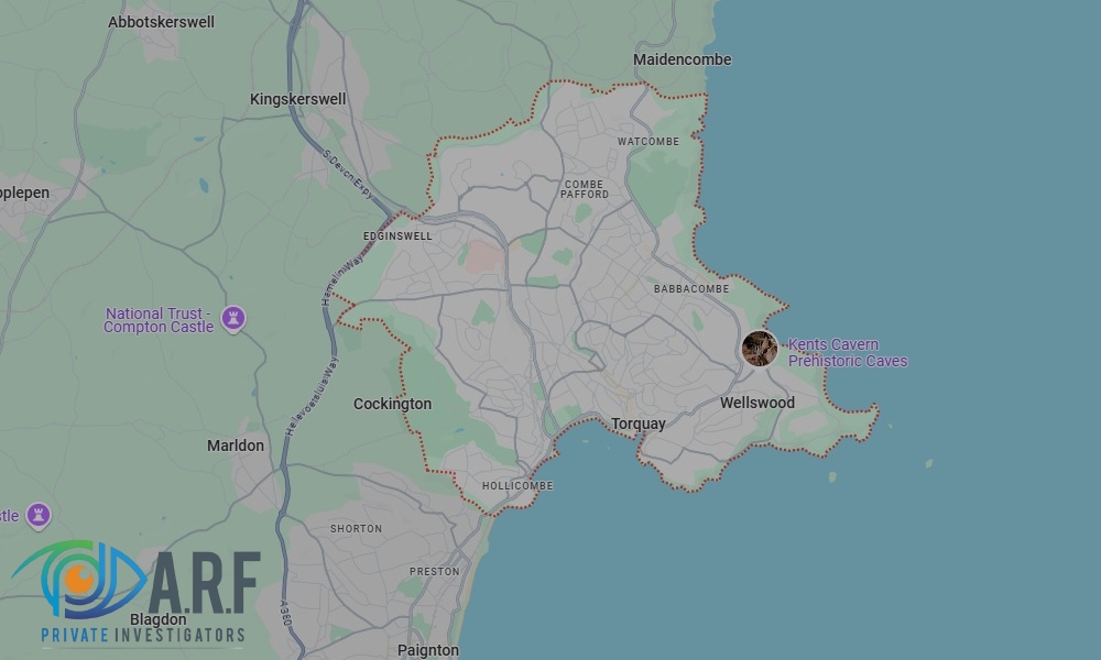 Our Private Detectives operate across Torquay and the surrounding areas Our Private Detectives operate across Torquay and the surrounding areas