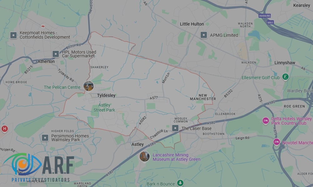 Our Private Detectives operate across Tyldesley and the surrounding areas Our Private Detectives operate across Tyldesley and the surrounding areas