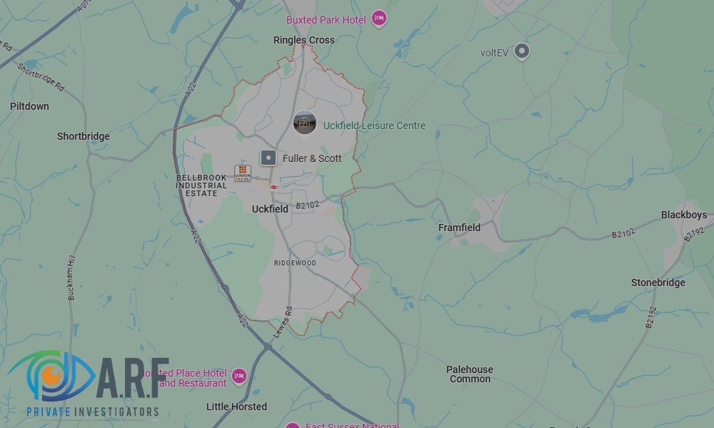 Our Private Detectives operate across Uckfield and the surrounding areas Our Private Detectives operate across Uckfield and the surrounding areas