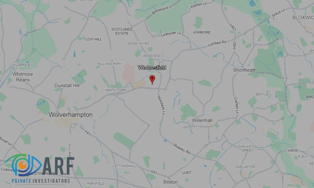Our Private Detectives operate across Wednesfield and the surrounding areas