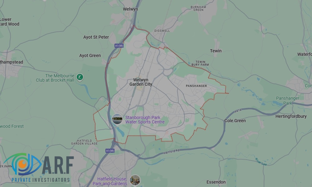 Our Private Detectives operate across Welwyn Garden City and the surrounding areas Our Private Detectives operate across Welwyn Garden City and the surrounding areas