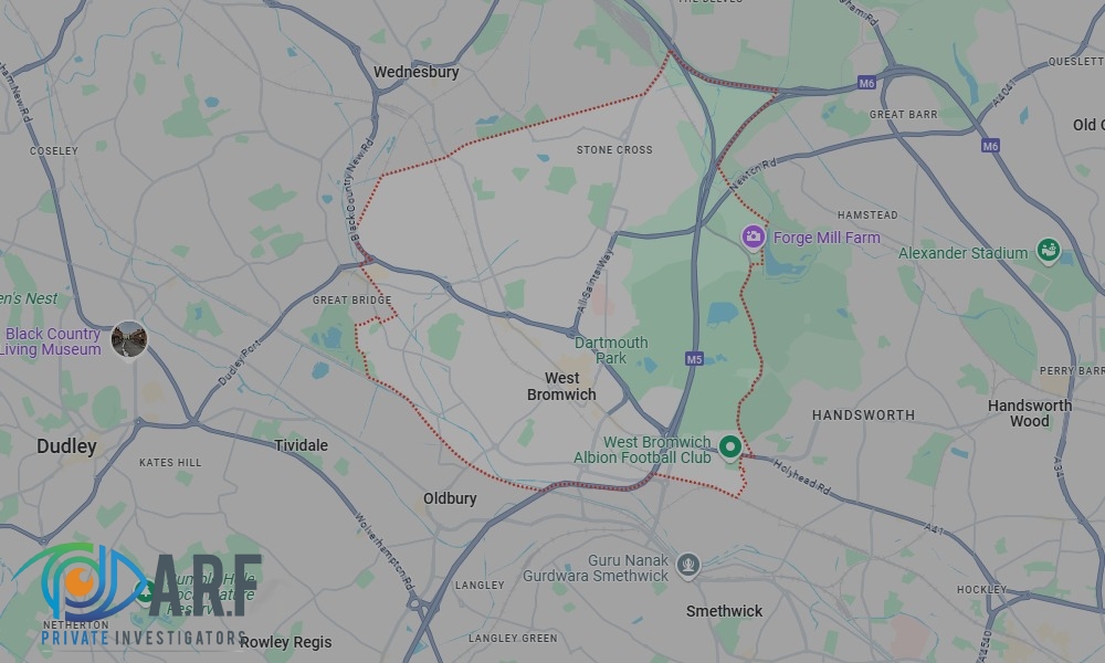 Our Private Detectives operate across West Bromwich and the surrounding areas
