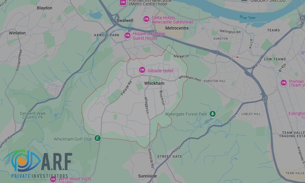 Our Private Detectives operate across Whickham and the surrounding areas Our Private Detectives operate across Whickham and the surrounding areas