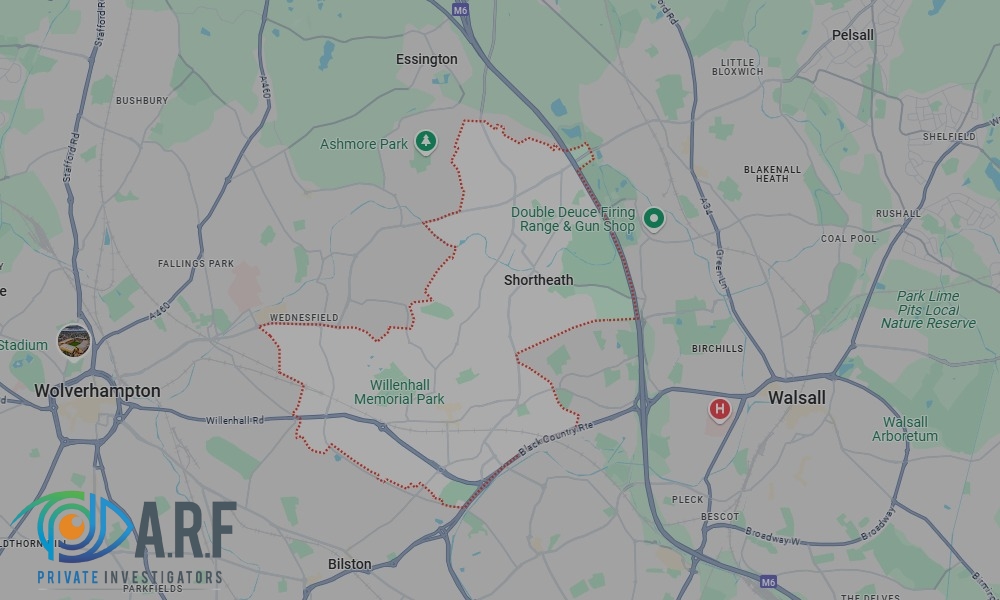 Our Private Detectives operate across Willenhall and the surrounding areas