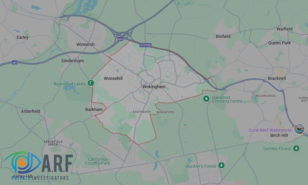 Our Private Detectives operate across Wokingham and the surrounding areas Our Private Detectives operate across Wokingham and the surrounding areas