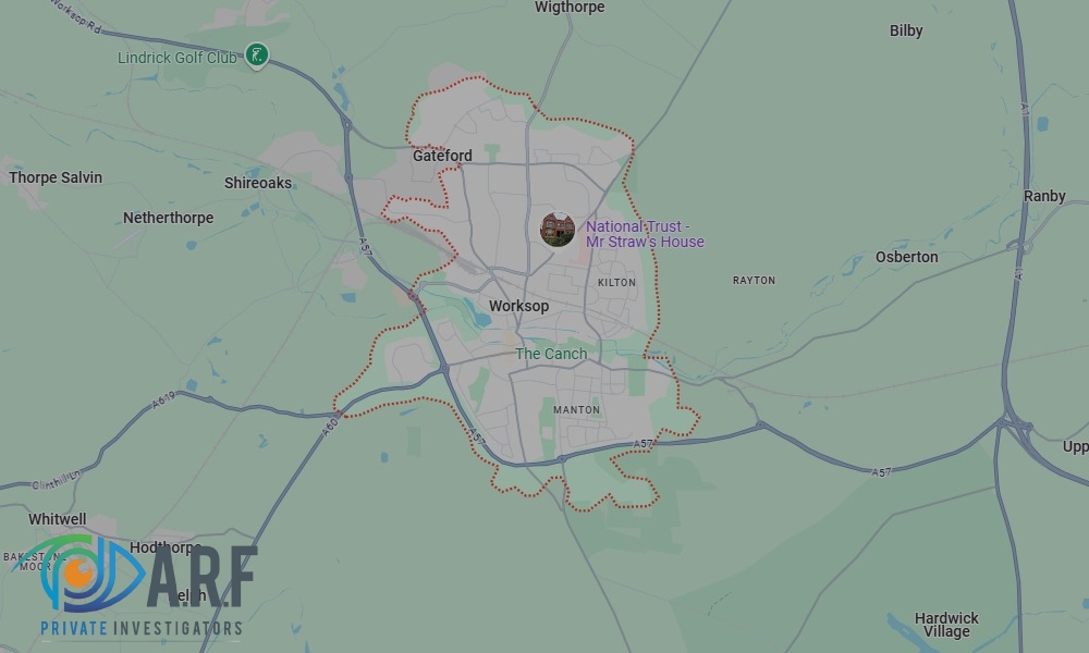 Our Private Detectives operate across Worksop and the surrounding areas Our Private Detectives operate across Worksop and the surrounding areas