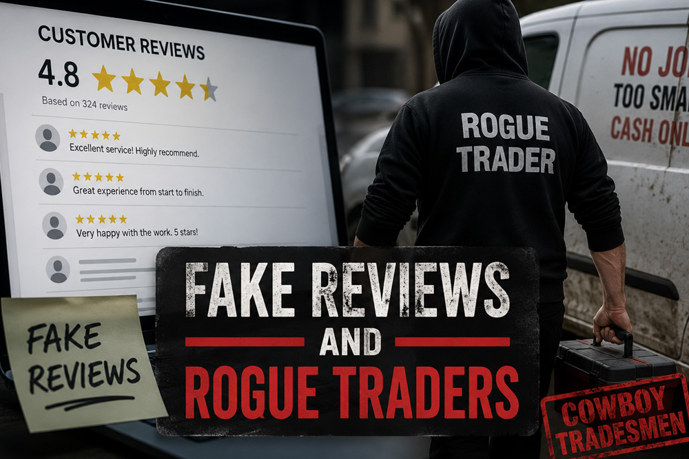 Fake Reviews and Rogue Traders
